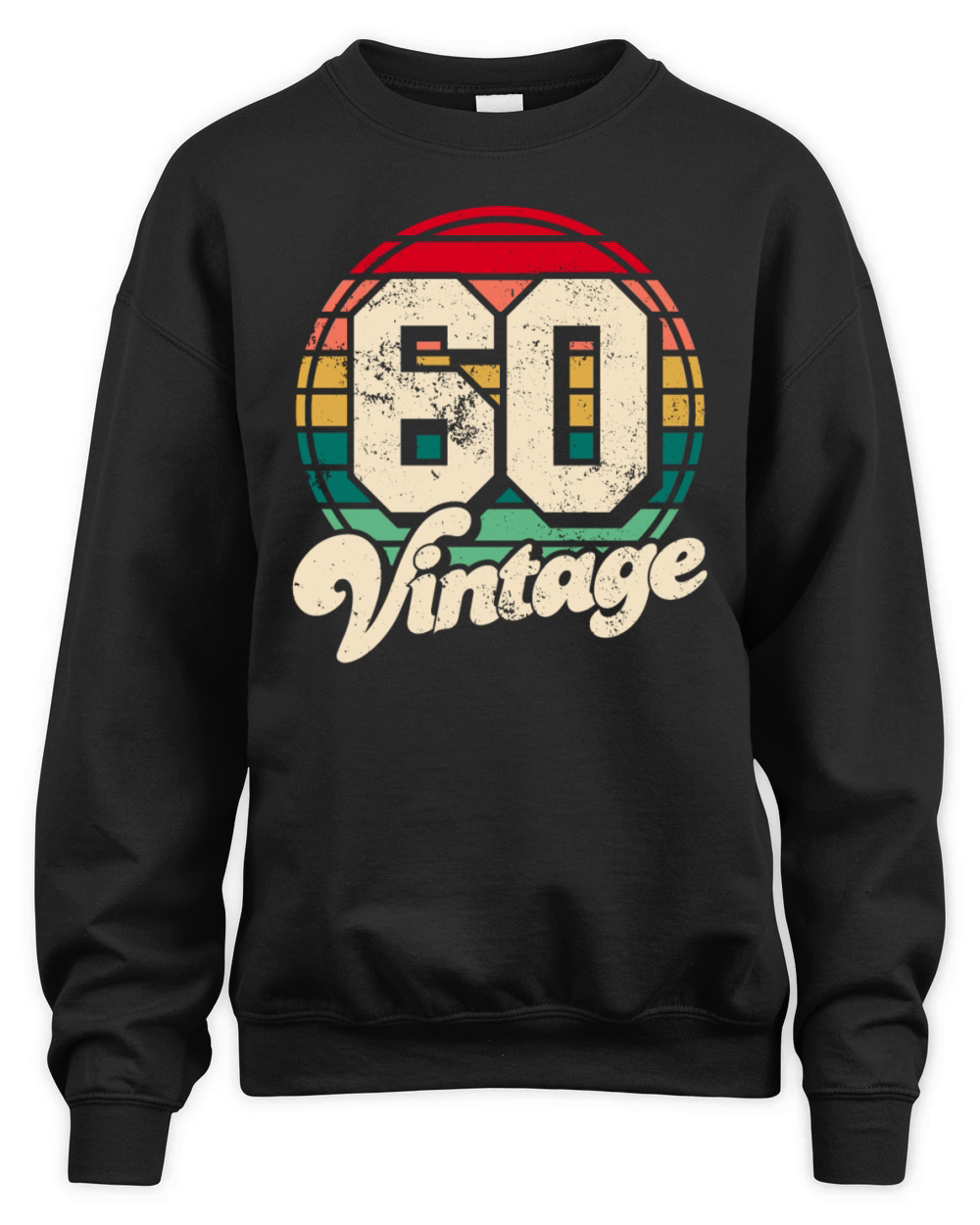 Vintage 1960 birthday gifts Born 60 Bday Gift Unisex Premium Crewneck Sweatshirt