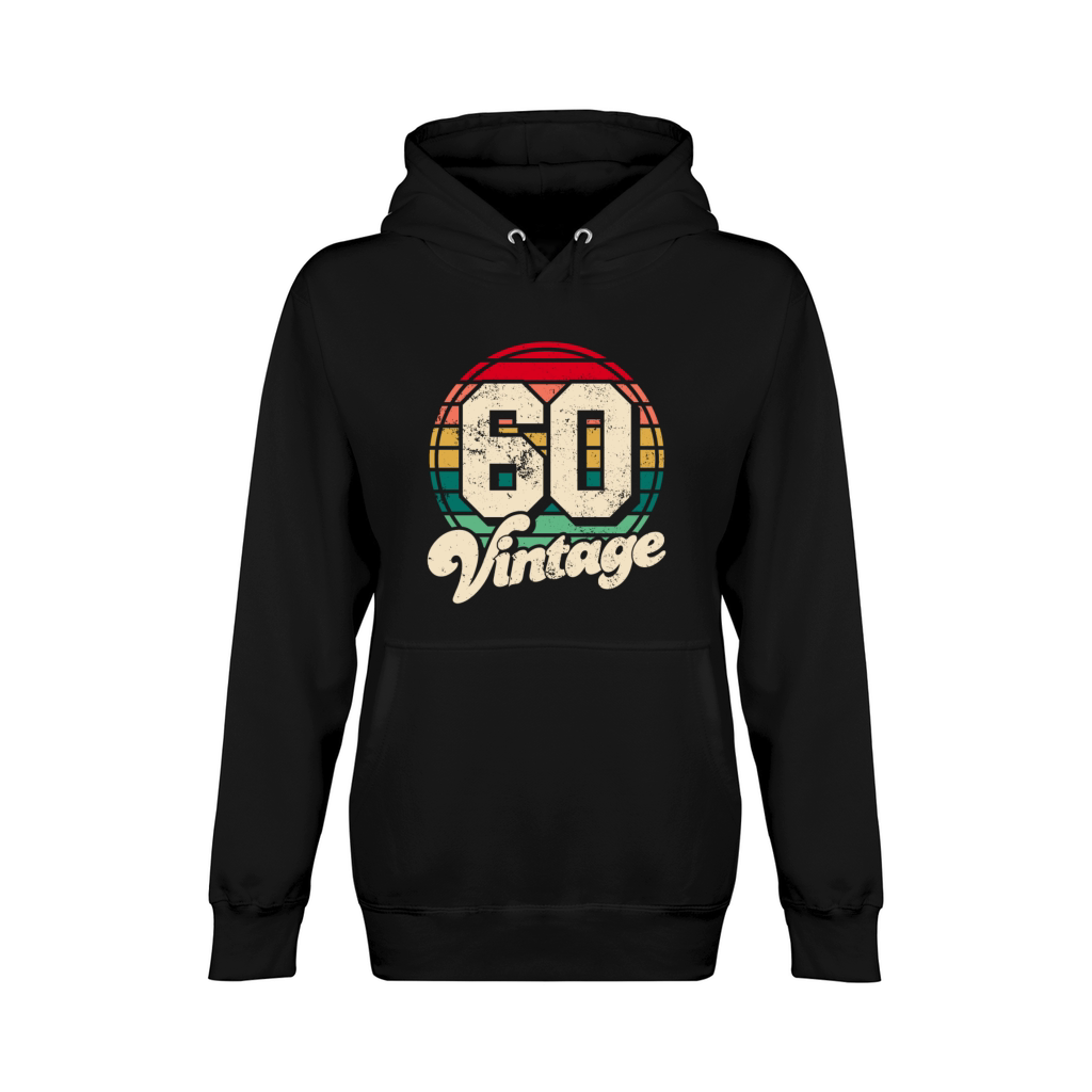 Vintage 1960 birthday gifts Born 60 Bday Gift Unisex Premium Pullover Hoodie
