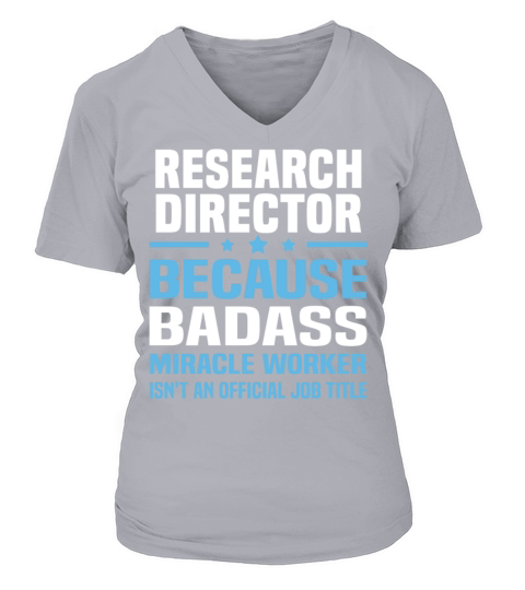 Research Director V-neck T-Shirt Woman