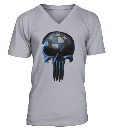 B M W Skull V1 T-shirt, B M W Skull V1 Hoodies V-Neck T-shirt