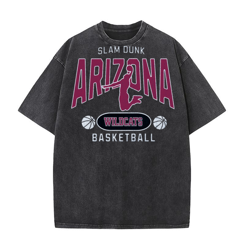 Arizona slam dunk basketball Washed T-Shirt