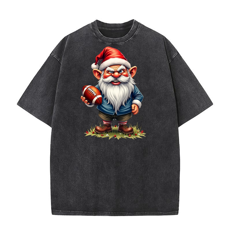 Gnome Sublimation Clipart 10 08 Washed T-Shirt
