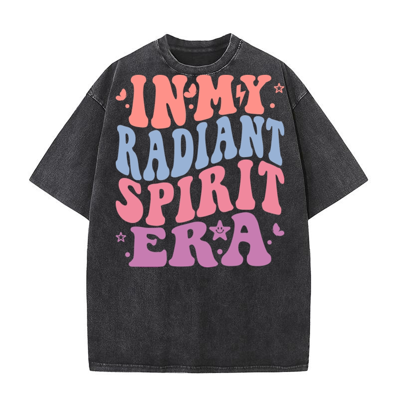 In My Radiant Spirit Era Washed T-Shirt