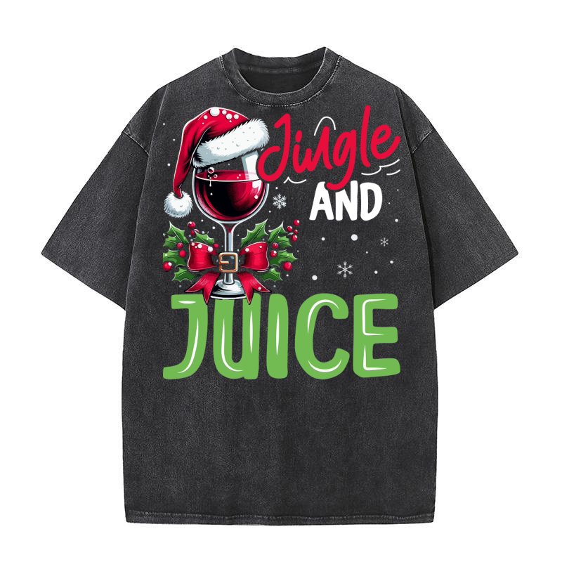 Jingle and Juice Washed T-Shirt