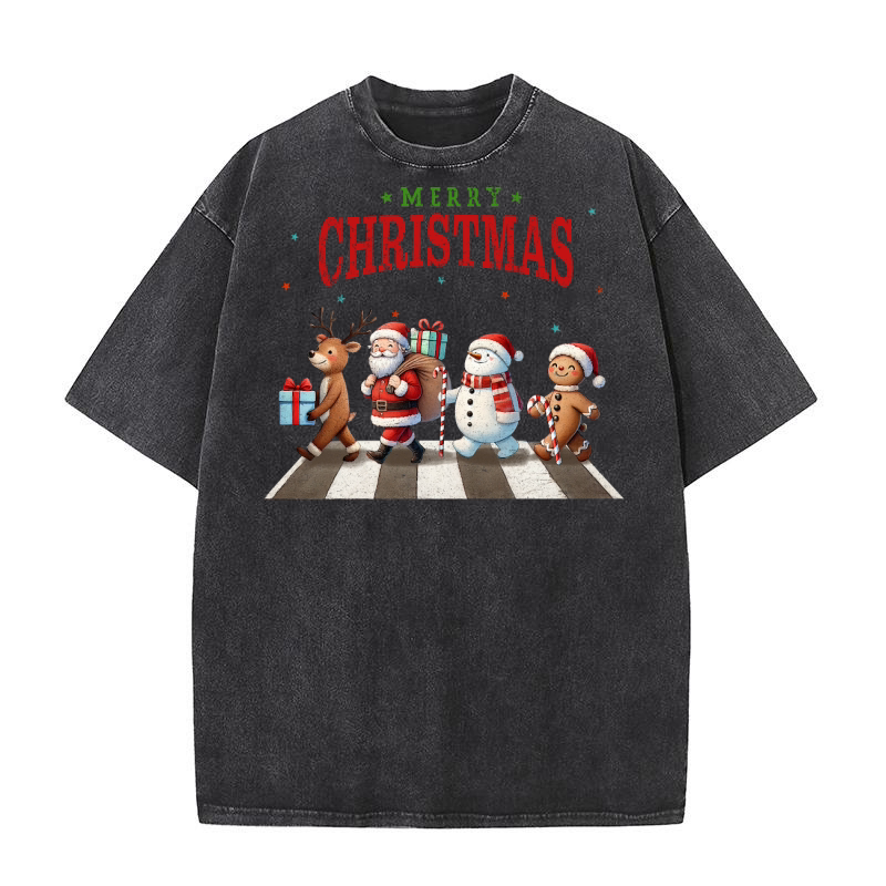 Merry Christmas 17 Washed T-Shirt
