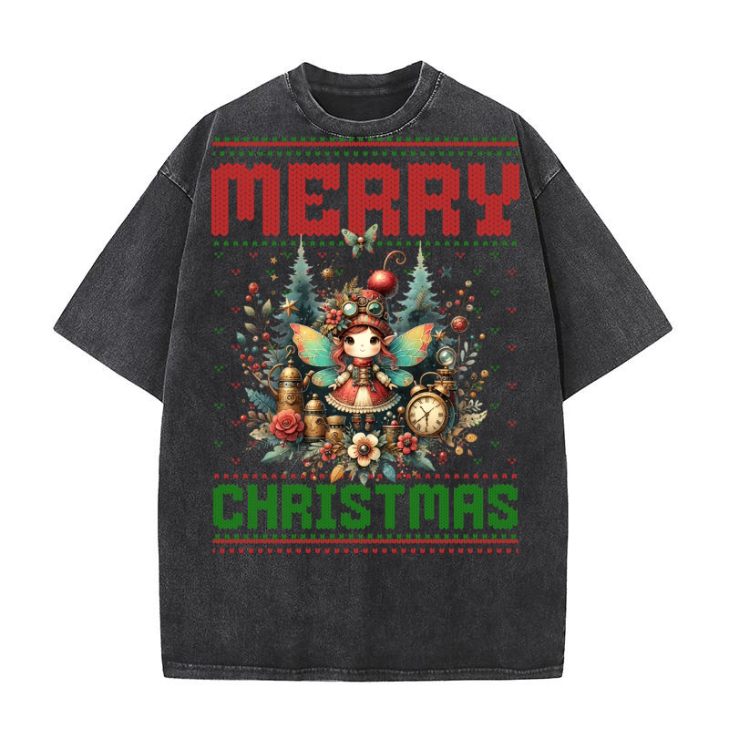 Merry Christmas 51 05 Washed T-Shirt