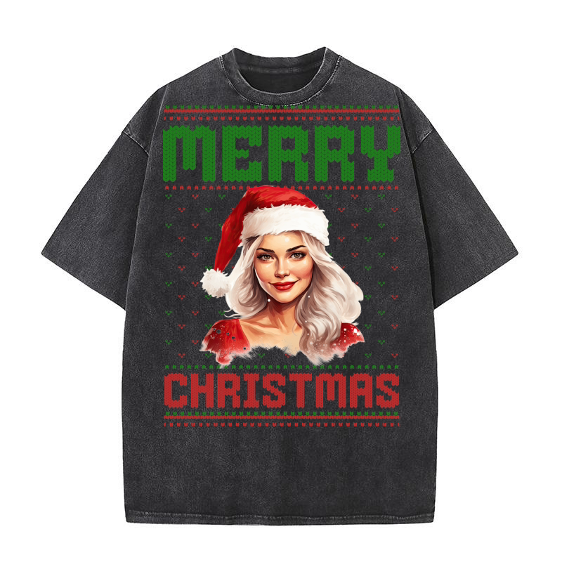Merry christmas 59 59 Washed T-Shirt