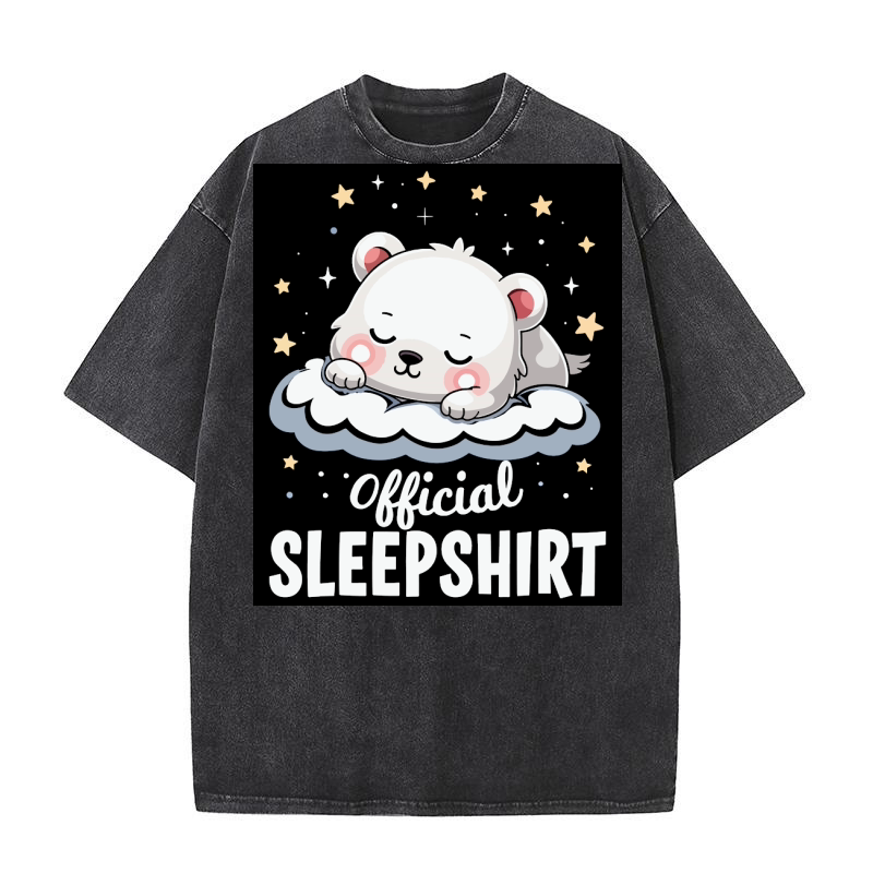 official sleep shirt Washed T-Shirt