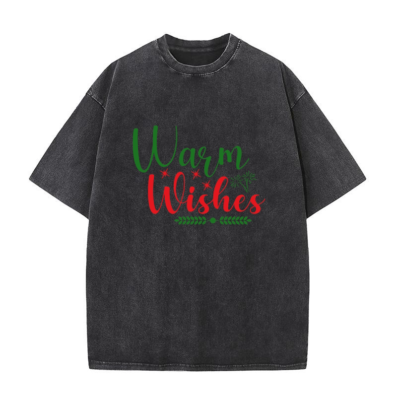 Warm wishes 02 Washed T-Shirt