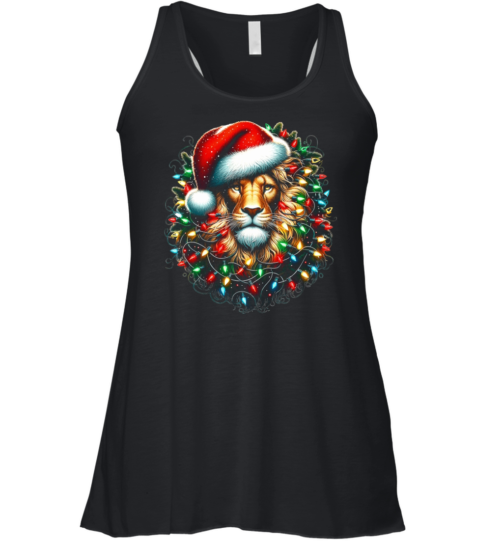Christmas Lion1 Women's Flowy Tank Top