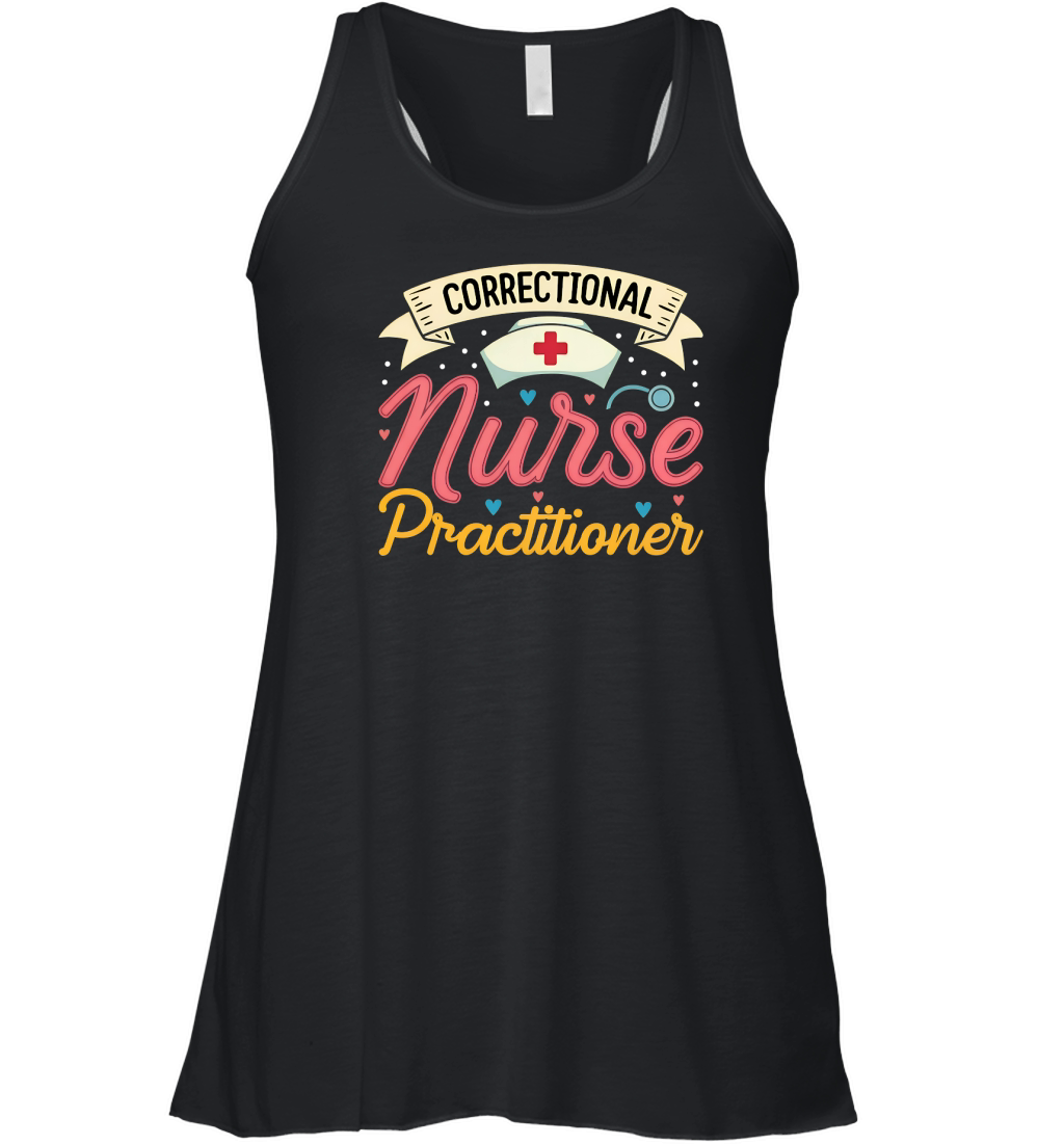 Correctional Nurse Practitioner Women's Flowy Tank Top
