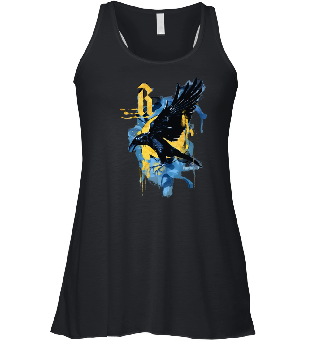 Harry Potter Ravenclaw Raven Women's Flowy Tank Top