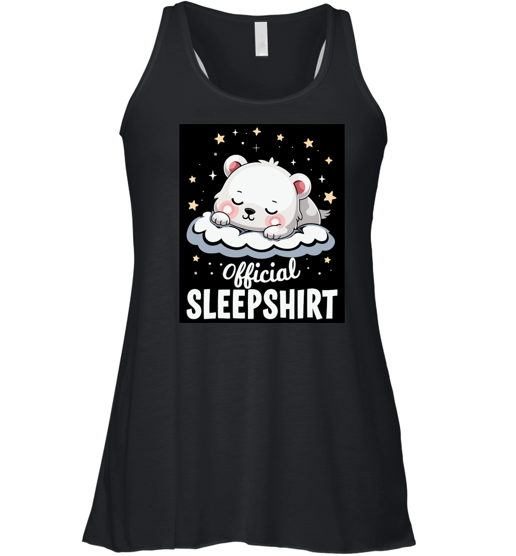 official sleep shirt Women's Flowy Tank Top