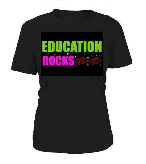 Education rocks Women's T-Shirt