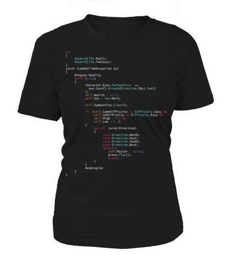 Is This The Real Life Coding Programming Color Women's T-Shirt