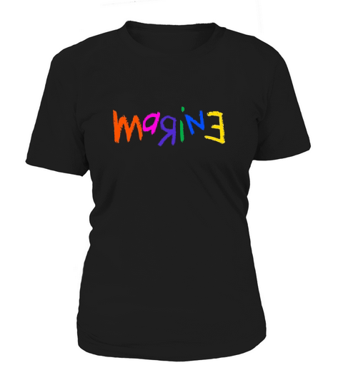 marine crayon  colorful art Women's T-Shirt