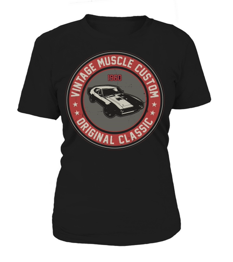 vintage muscle car vector (1) Women's T-Shirt