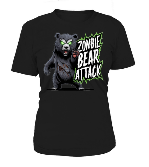 Zombie bear attack Women's T-Shirt