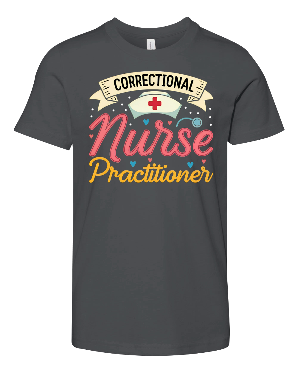 Correctional Nurse Practitioner Youth Unisex Jersey Tee
