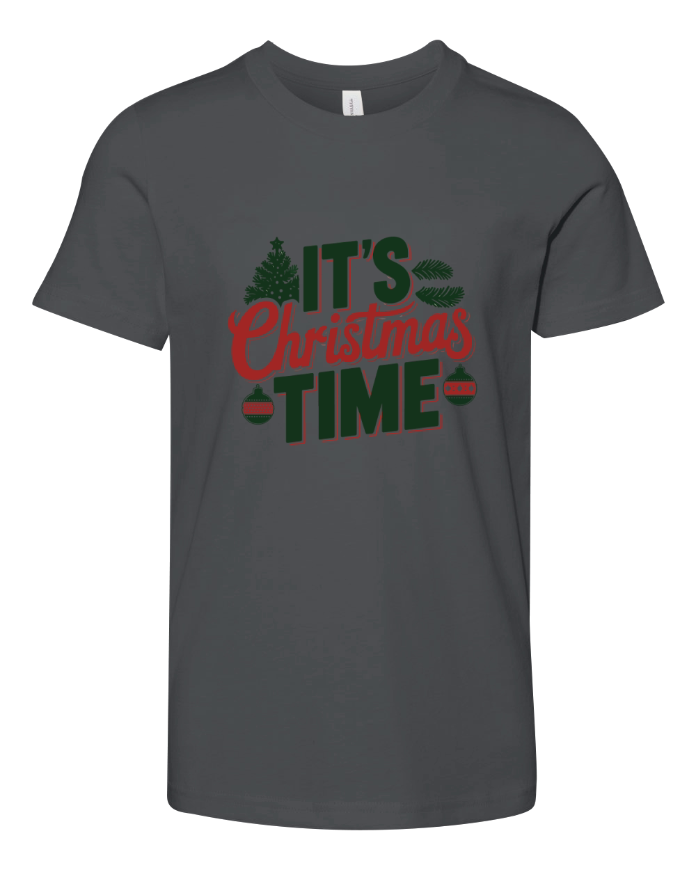 Its Christmas Tiem 1 Youth Unisex Jersey Tee
