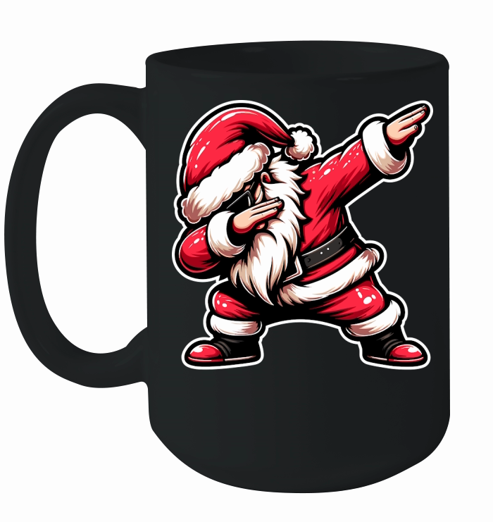 dabbing santa Ceramic Mug