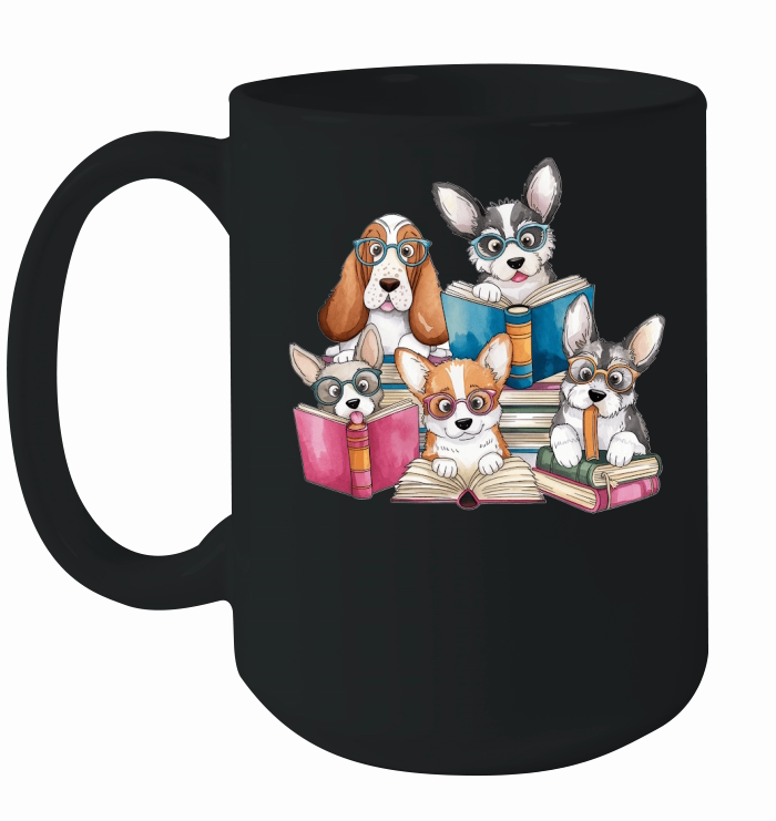 Dog Watercolor Bundle 05 Ceramic Mug