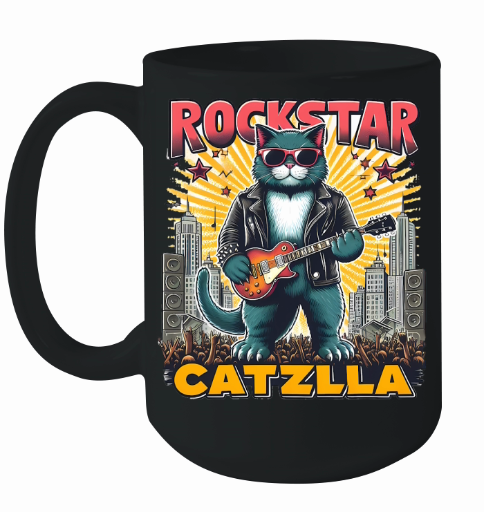 funny cat (13) Ceramic Mug