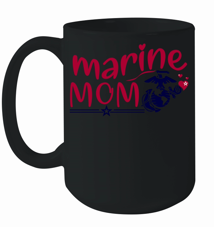 Marine Mom 02 Ceramic Mug