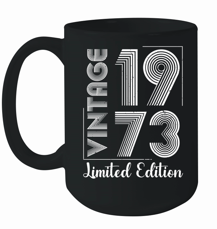 Vintage 1973 Limited Edition Ceramic Mug