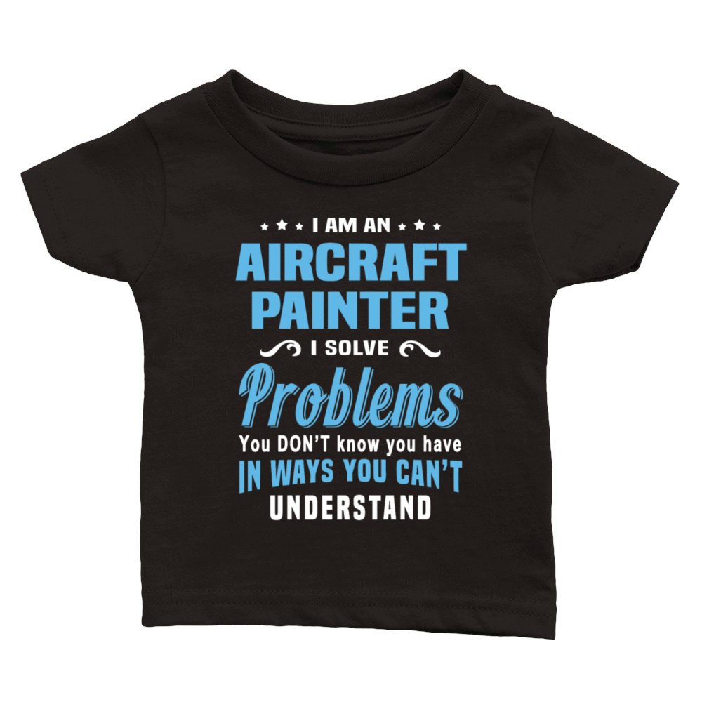 Aircraft Painter Classic Baby Crewneck T-shirt