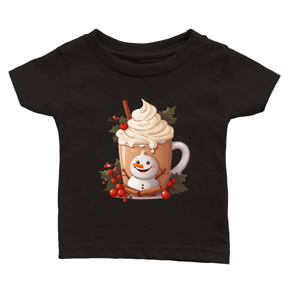 Cream Christmas 1 Classic Baby Crewneck T-shirt