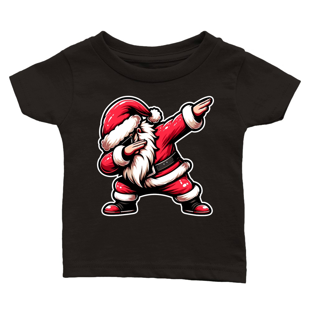 dabbing santa Classic Baby Crewneck T-shirt