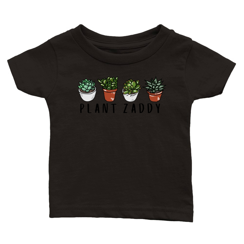 Plant Zaddy Colorful Classic Baby Crewneck T-shirt