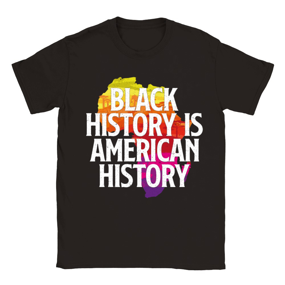 BLACK HISTORY IS AMERICAN HISTORY Classic Kids Crewneck T-shirt
