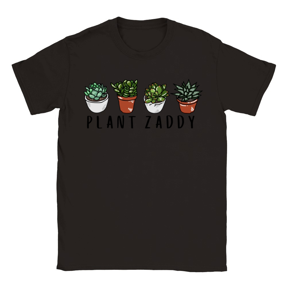Plant Zaddy Colorful Classic Kids Crewneck T-shirt