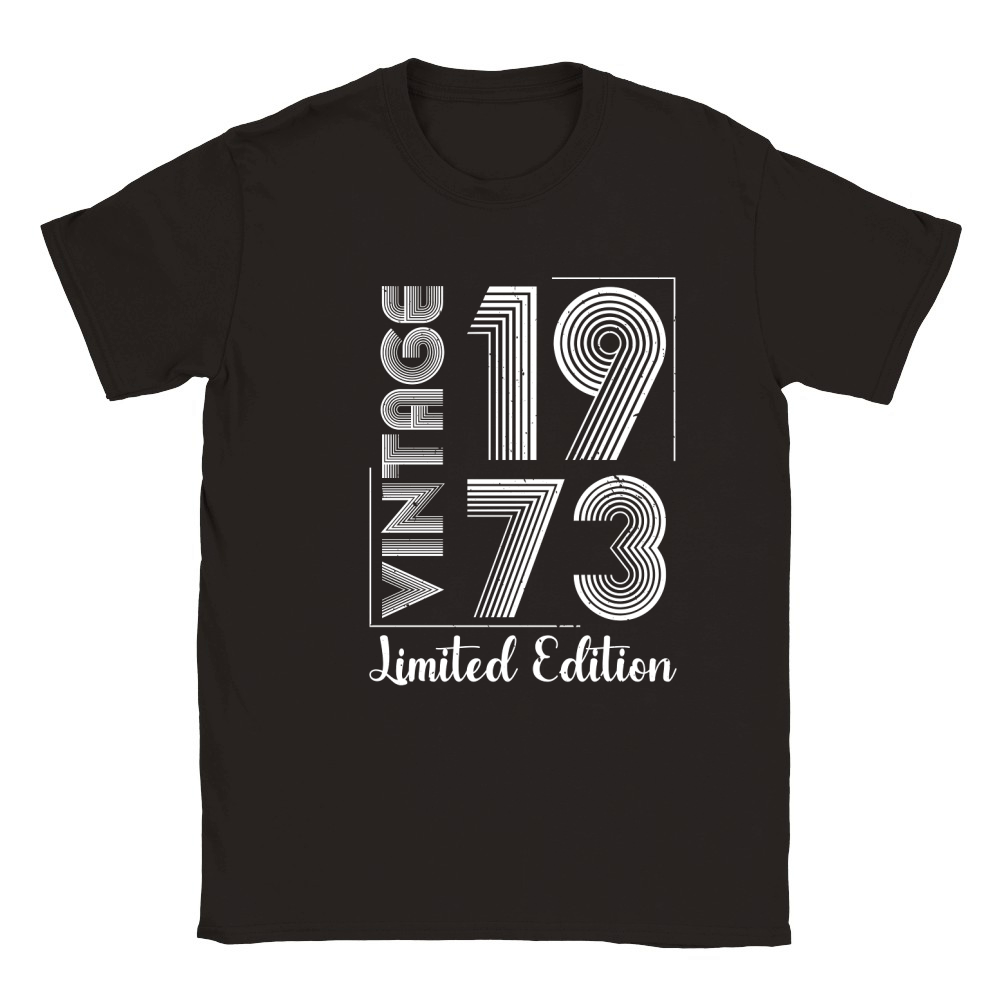 Vintage 1973 Limited Edition Classic Kids Crewneck T-shirt