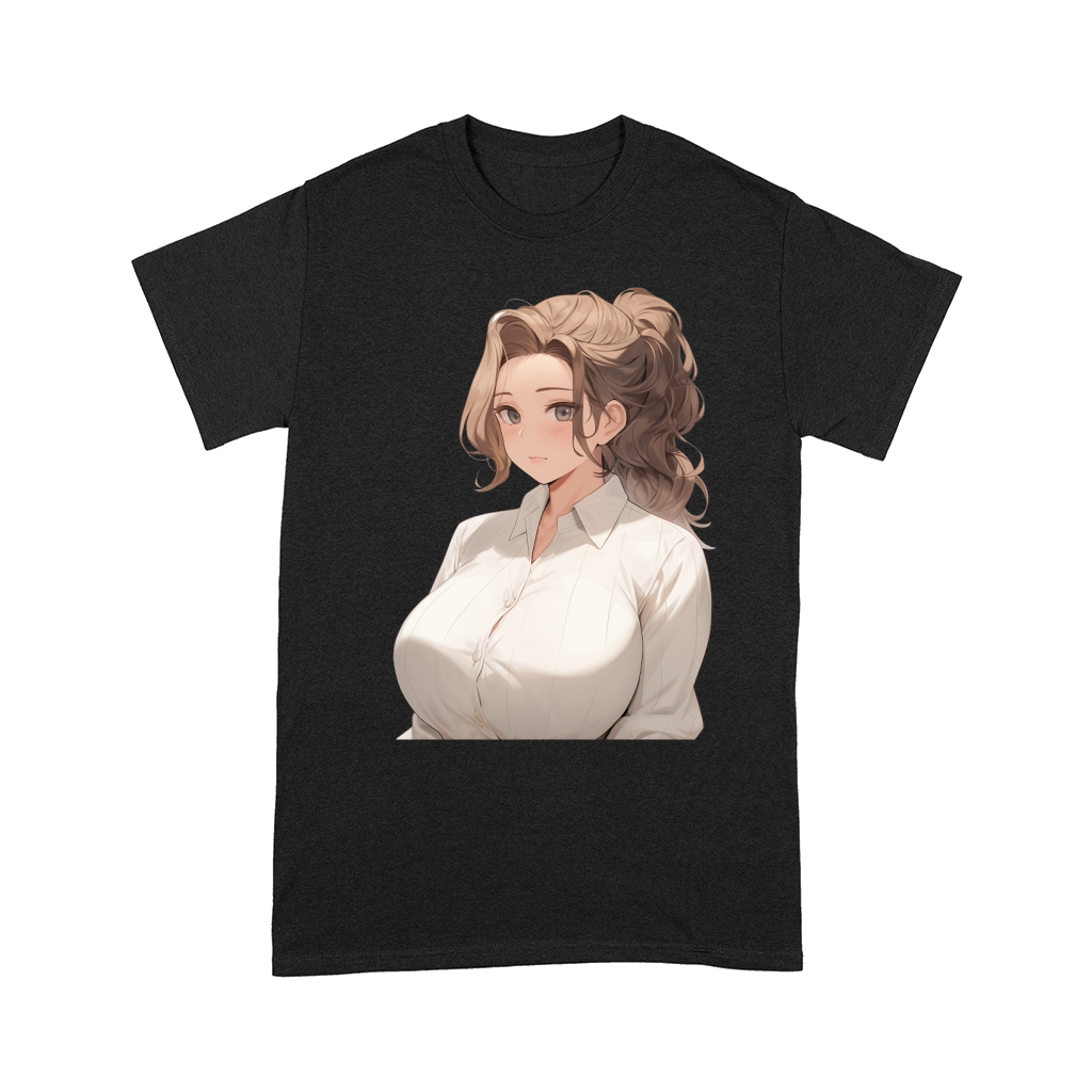 Beautiful Anime Girl Waifu Comfort T-shirt