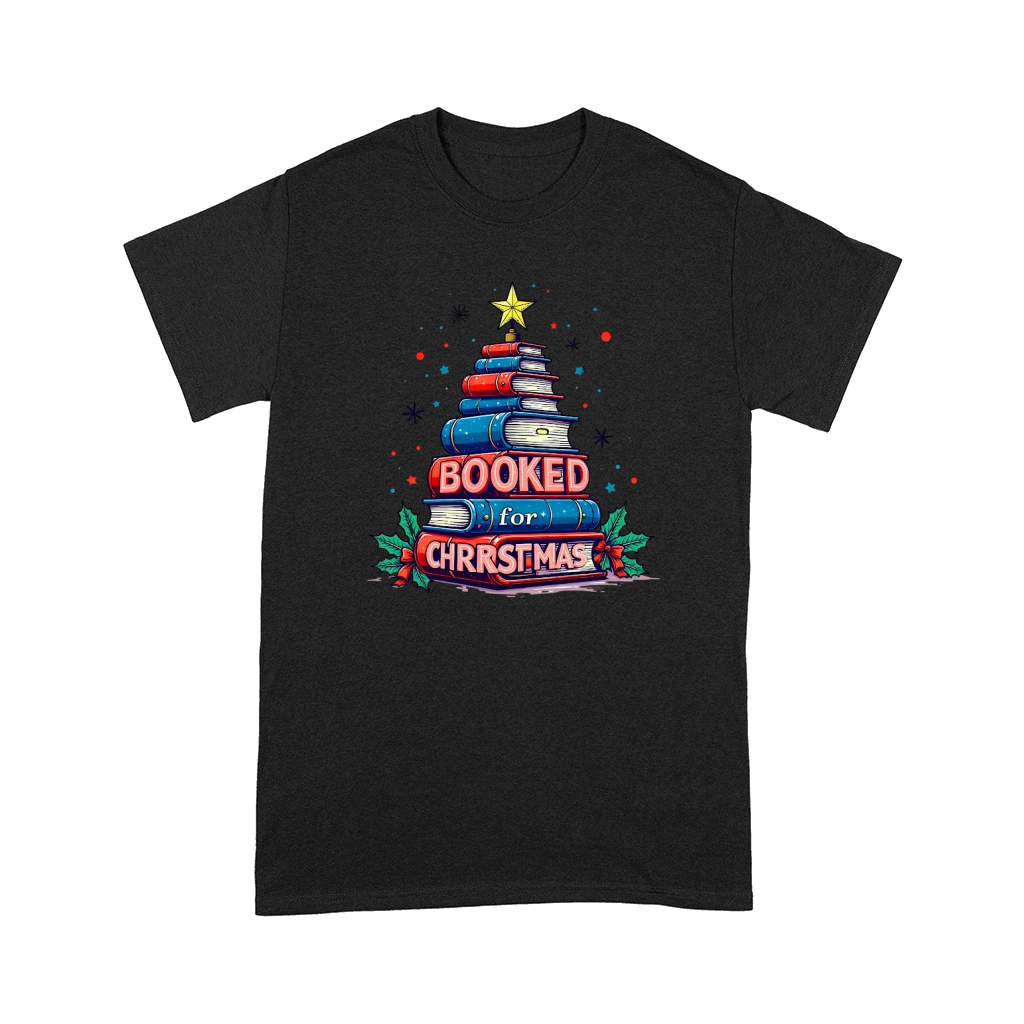 Booked for Christmas 6 Comfort T-shirt