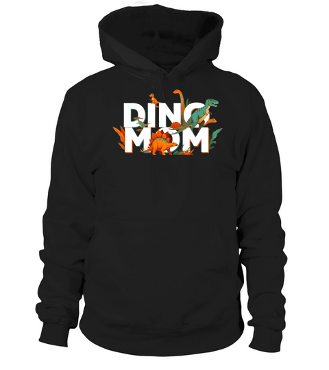 Dino Mom Dinosaur 9 Hoodie Unisex