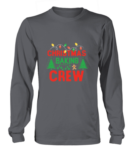Christmas Baking Crew Long sleeved Unisex