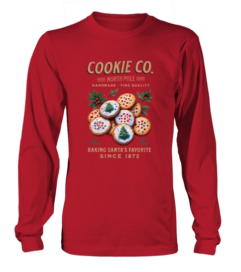 Cookie Co North Pole Handmade Fine Quality Long sleeved Unisex