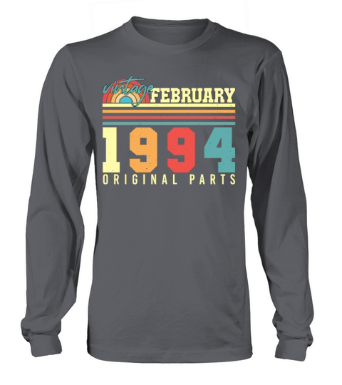 Gift Idea Vintage February 1994 Long sleeved Unisex