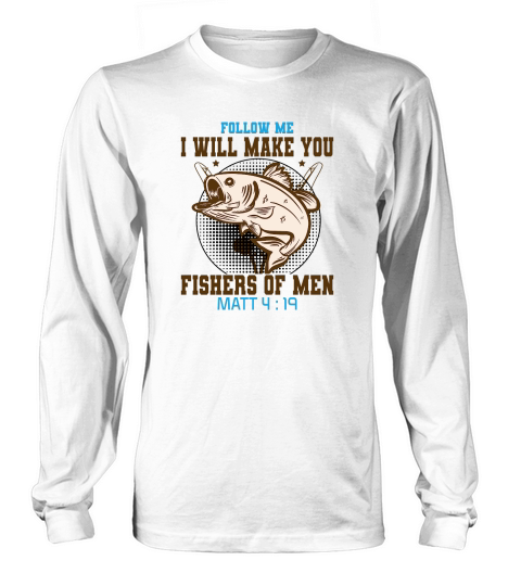 Vintage Fishers of Men,Christian Long sleeved Unisex