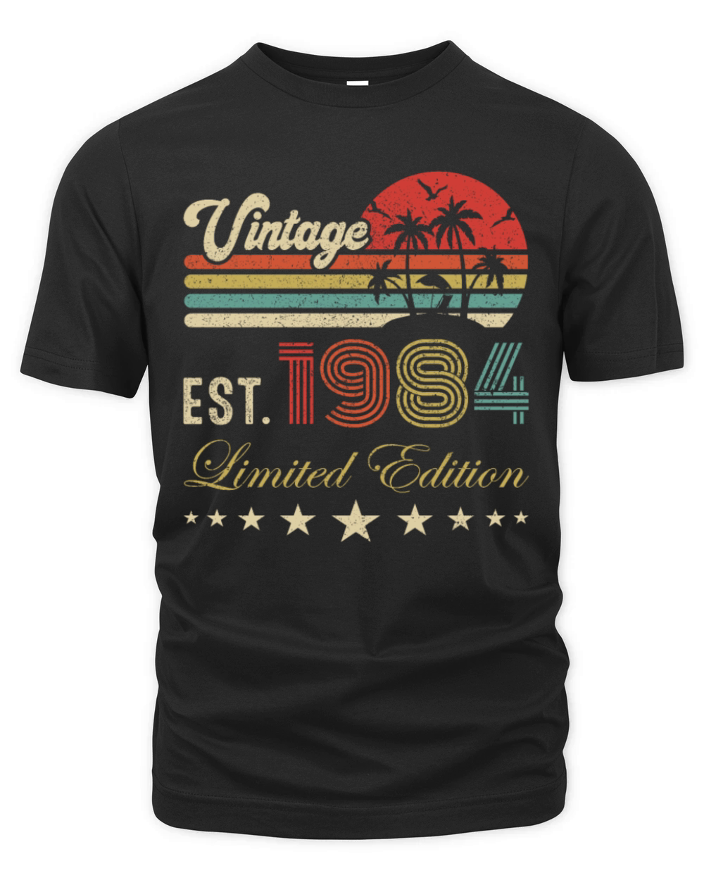 37th birthday vintage limited edition 37 birthday Organic Unisex T-shirt