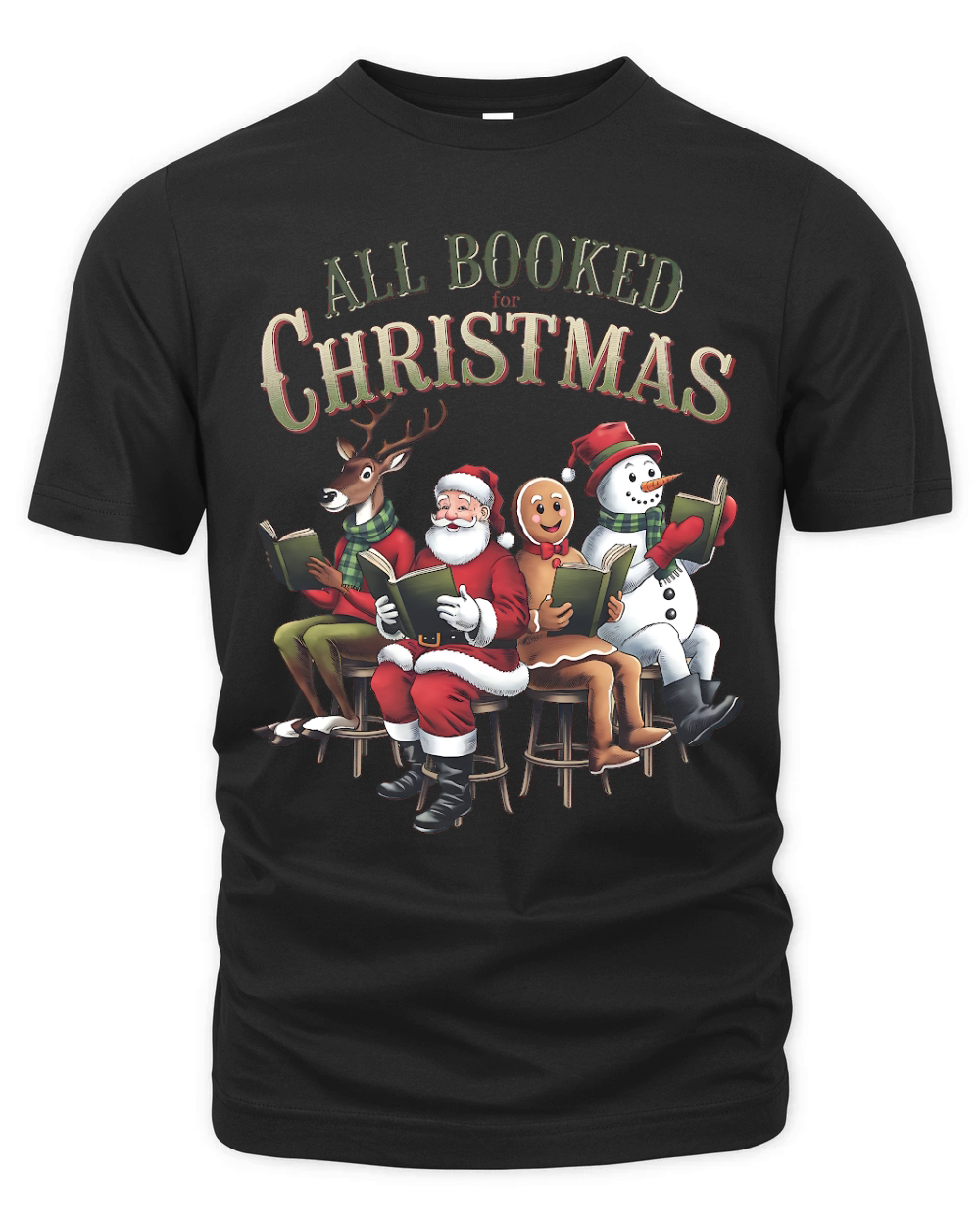 All bookes for christmas 3 Organic Unisex T-shirt