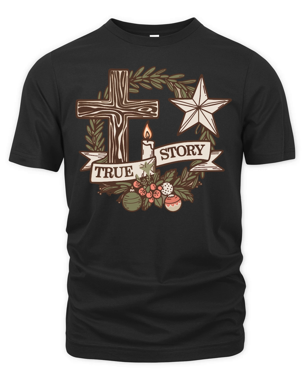 True Story Christmas 2 Organic Unisex T-shirt