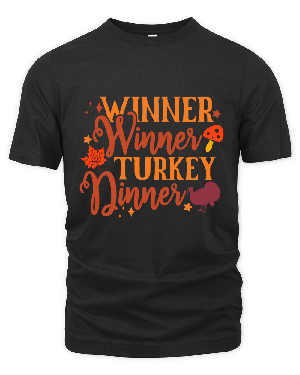 Winner Winner Turkey Dinner Organic Unisex T-shirt