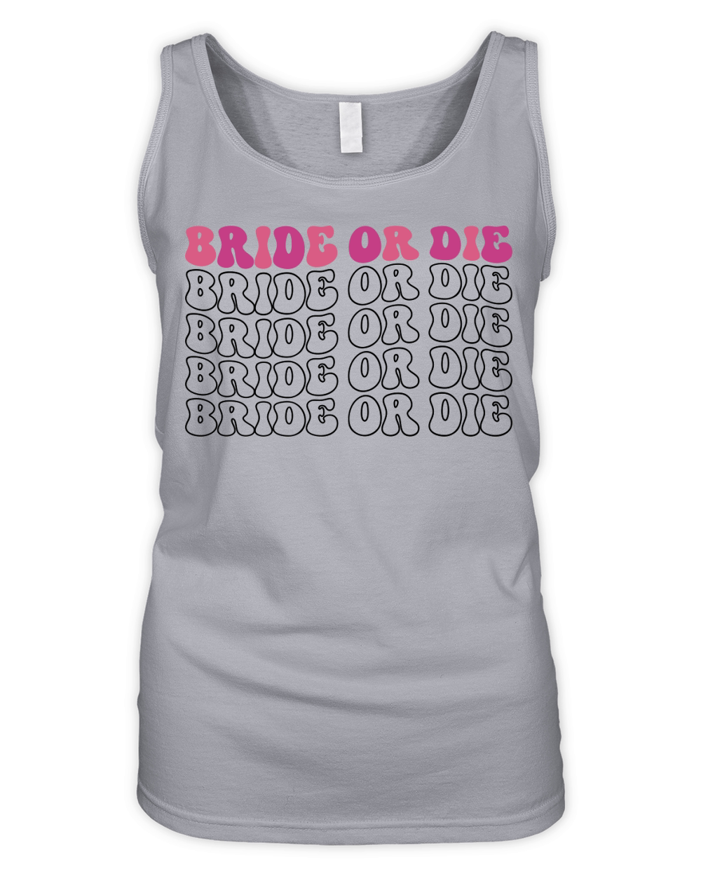 Bride Or Die Organic Women's Tank Top
