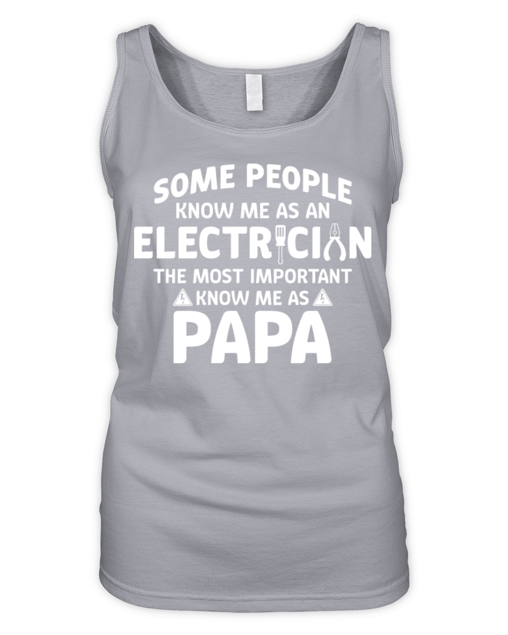 Electrician Dad Tees For Men - Gifts For Electrici Organic Women's Tank Top