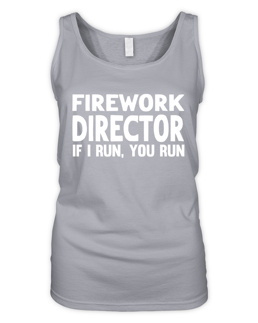 Firework Technician if I Run You Run 2 Organic Women's Tank Top